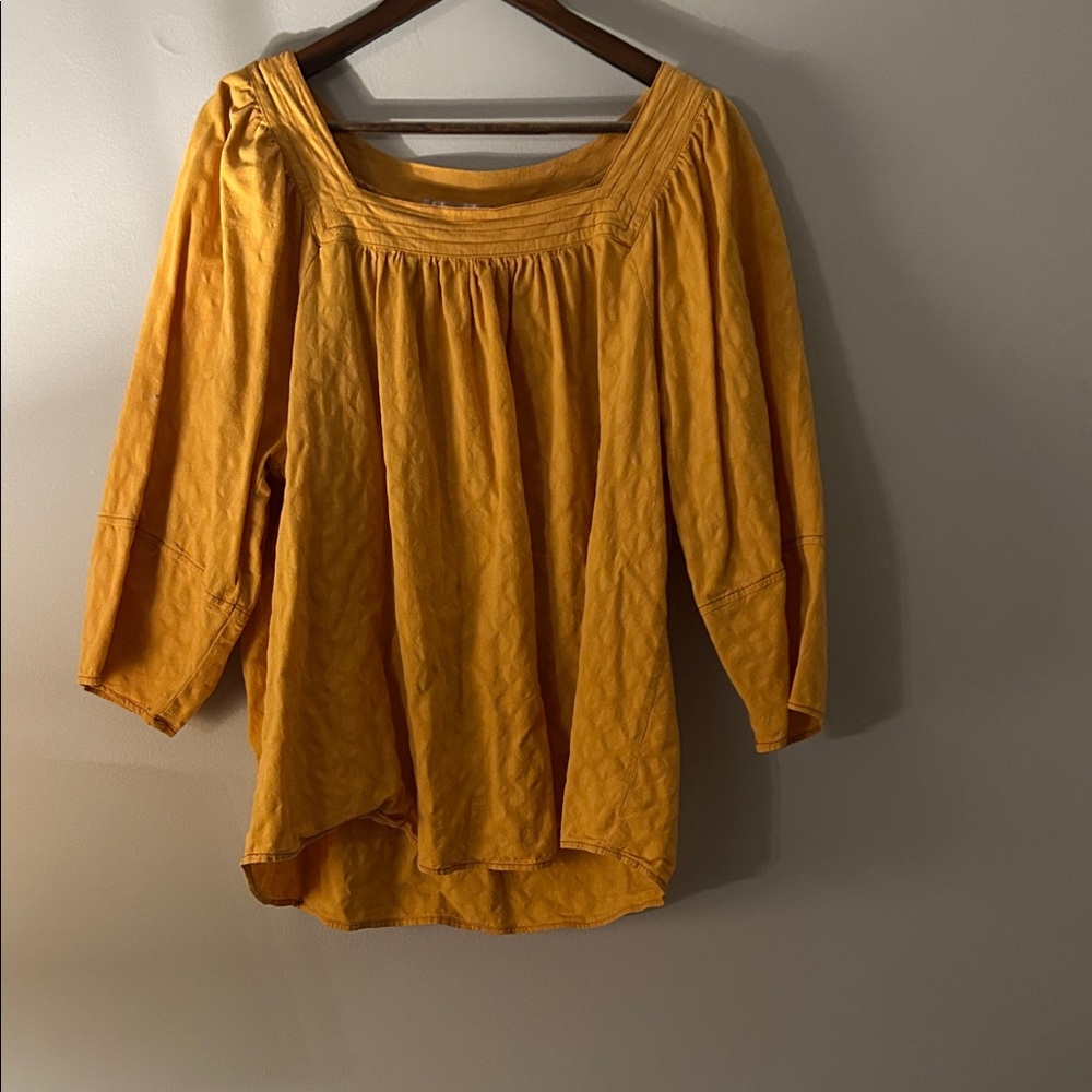 Women's Yellow Top